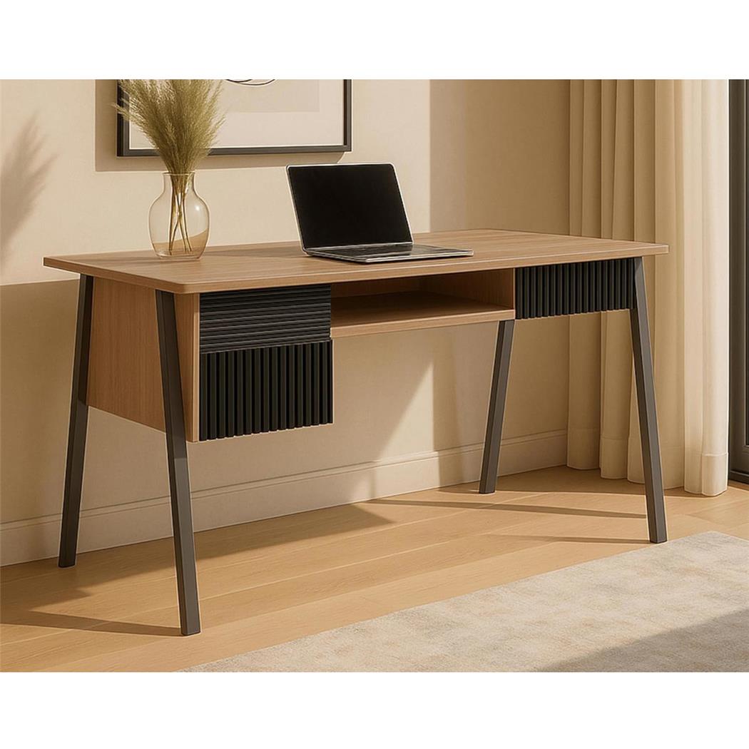 Bureau OPAL, Modern en Praktisch, 78x120x60cm, Lichte Houtkleur