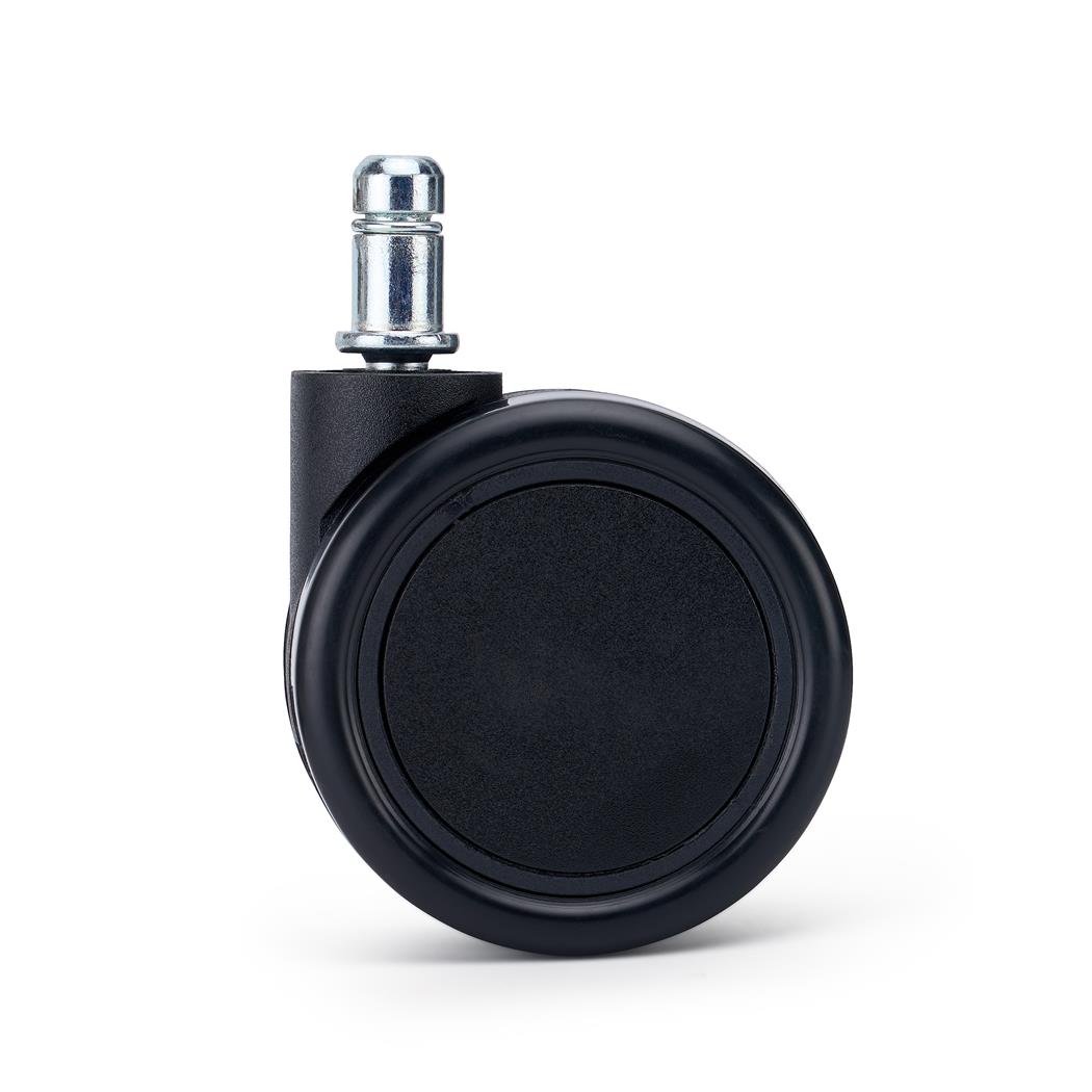 Set van 5 Wielen MOON, 11x60mm, Alle Ondergronden, Zwart