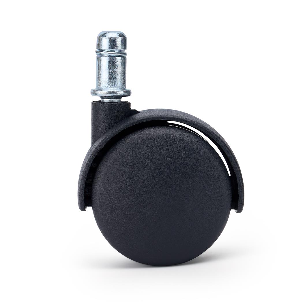 Set van 5 Wielen MOVE, Voor Tapijten Vloeren, 11x50mm, Zwart