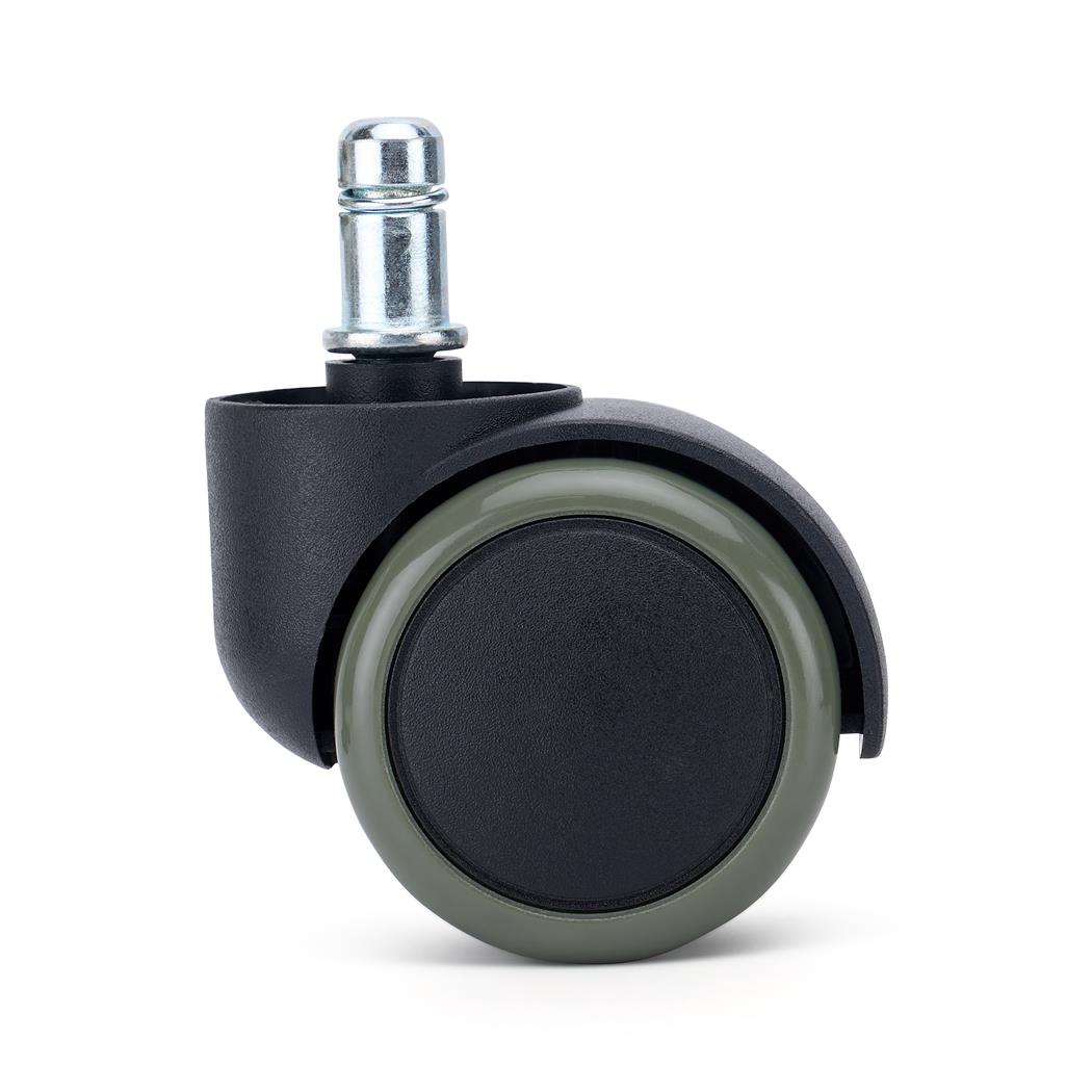 Set van 5 Wielen VELO, 11x50mm, met Rubberen Coating, Grijs