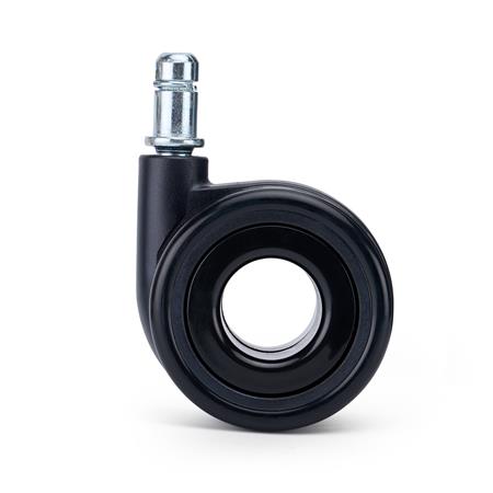 5x Wielen AERO voor Harde Vloeren 11mm/60mm Modern Ontwero, Zwart