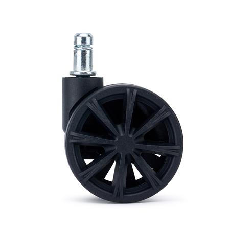 Set van 5 Wielen SPOKE, 11x50mm, Modern Spaakontwerp, Zwart